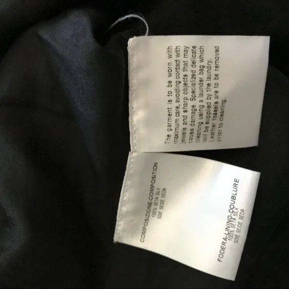 NWOT Gucci leather tassel detail dress - Picture 6 of 8